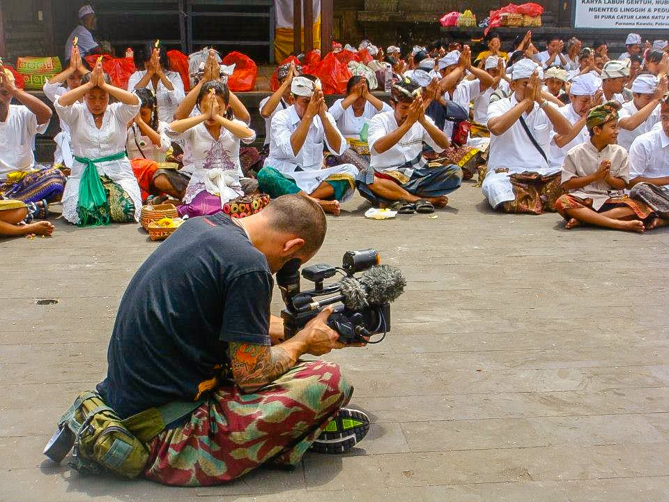 Rodando en Bali