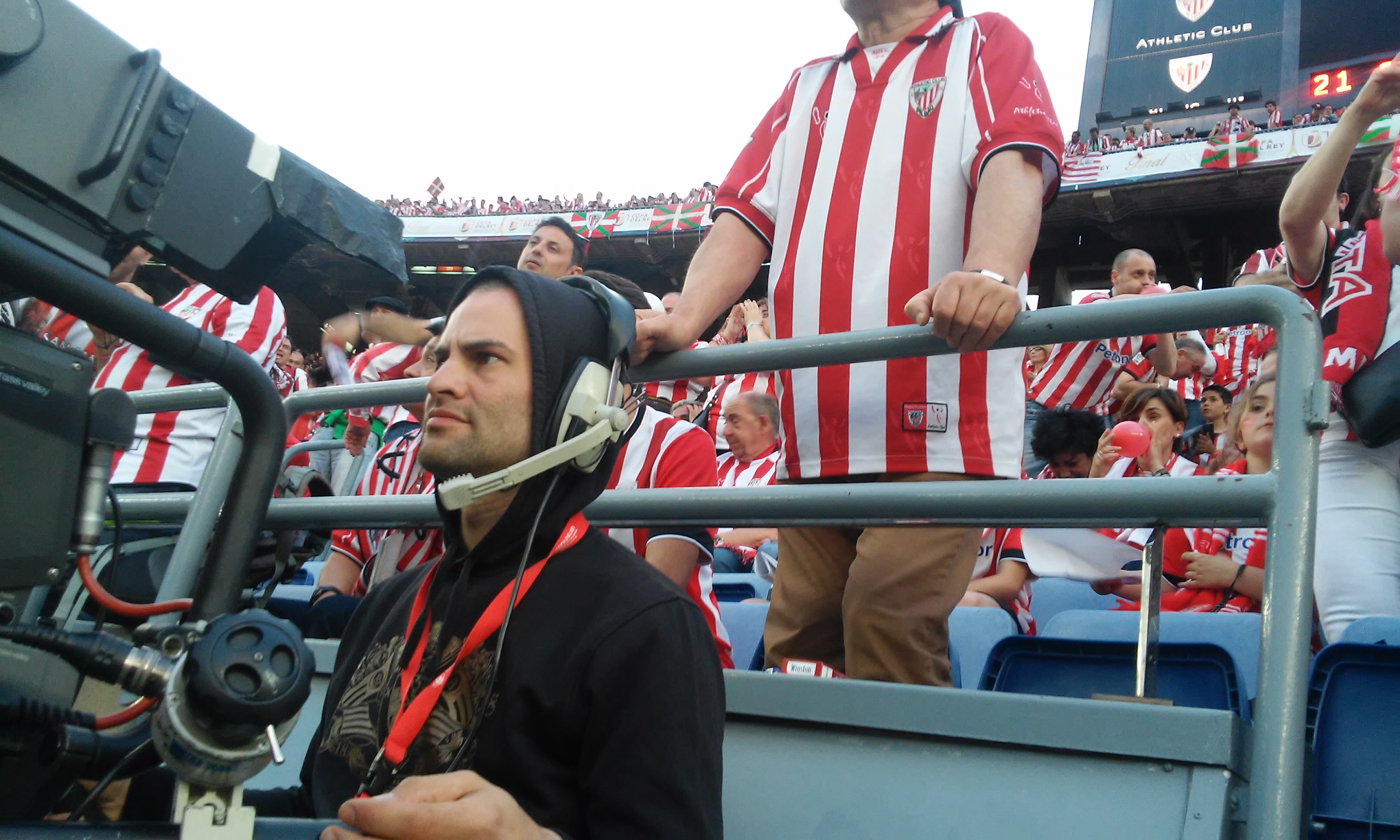 Cámara en la final